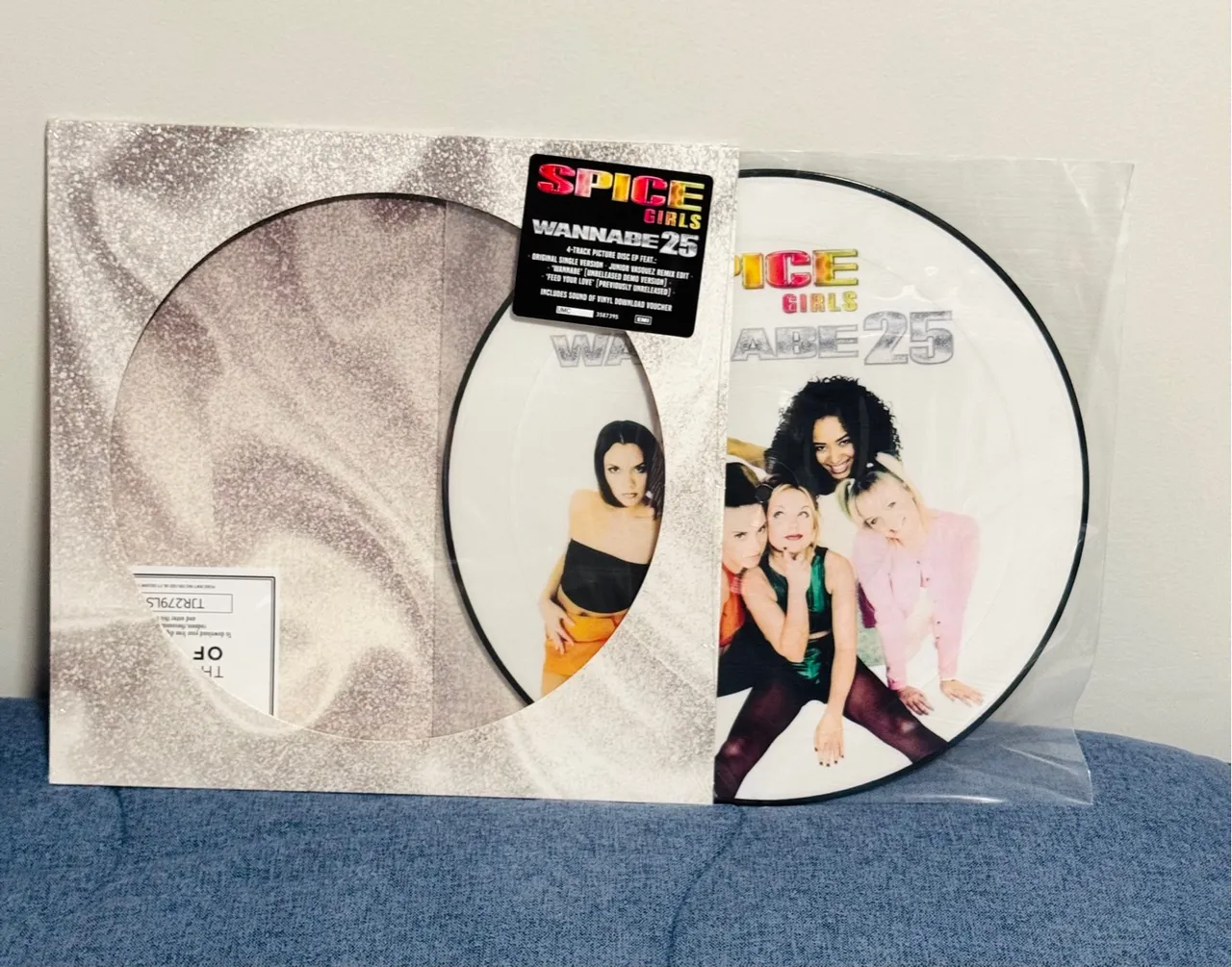 Lp Spice Girls - Wannabe 25 Picture Disc (Novo, excelente)