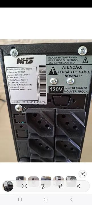 Apc mais mini 120V  - Foto 3