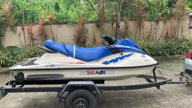 Jet Ski Sea Doo GTI 2004 Com Carretinha - Barcos e aeronaves - Recreio ...