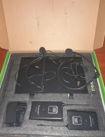 Duplo headset seminovo. Oportunidade!