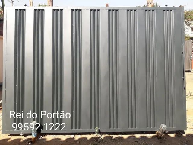 Portão de garagem rapidez qualidade de garantia Chapa 18 ZAP * 