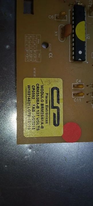 Placa Eletrônica Geladeira Brastemp - Foto 2
