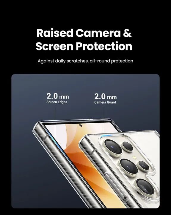 Capa original ugreen para galaxy s25 ultra transparente  - Foto 3