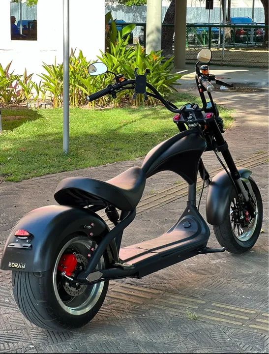 Moto Elétrica Boram CP20 2022 Black Edition - Foto 5