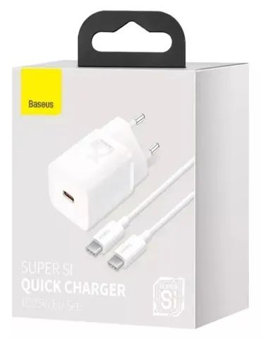 Carregador Baseus 25W para celular USB-C