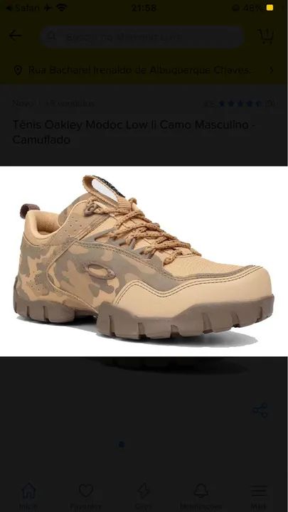 Tênis Oakley Modoc Low 2 Desert Camo - Foto 2