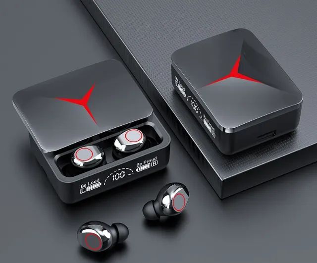 Fone de ouvido original bluetooth 5.3 tws m90 esportivo ideal para jogos e musicas xiaomi - Foto 2