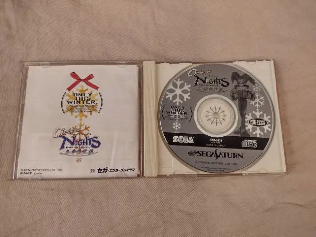 Christmas Nights Original Japonês Para Sega Saturn - Foto 3