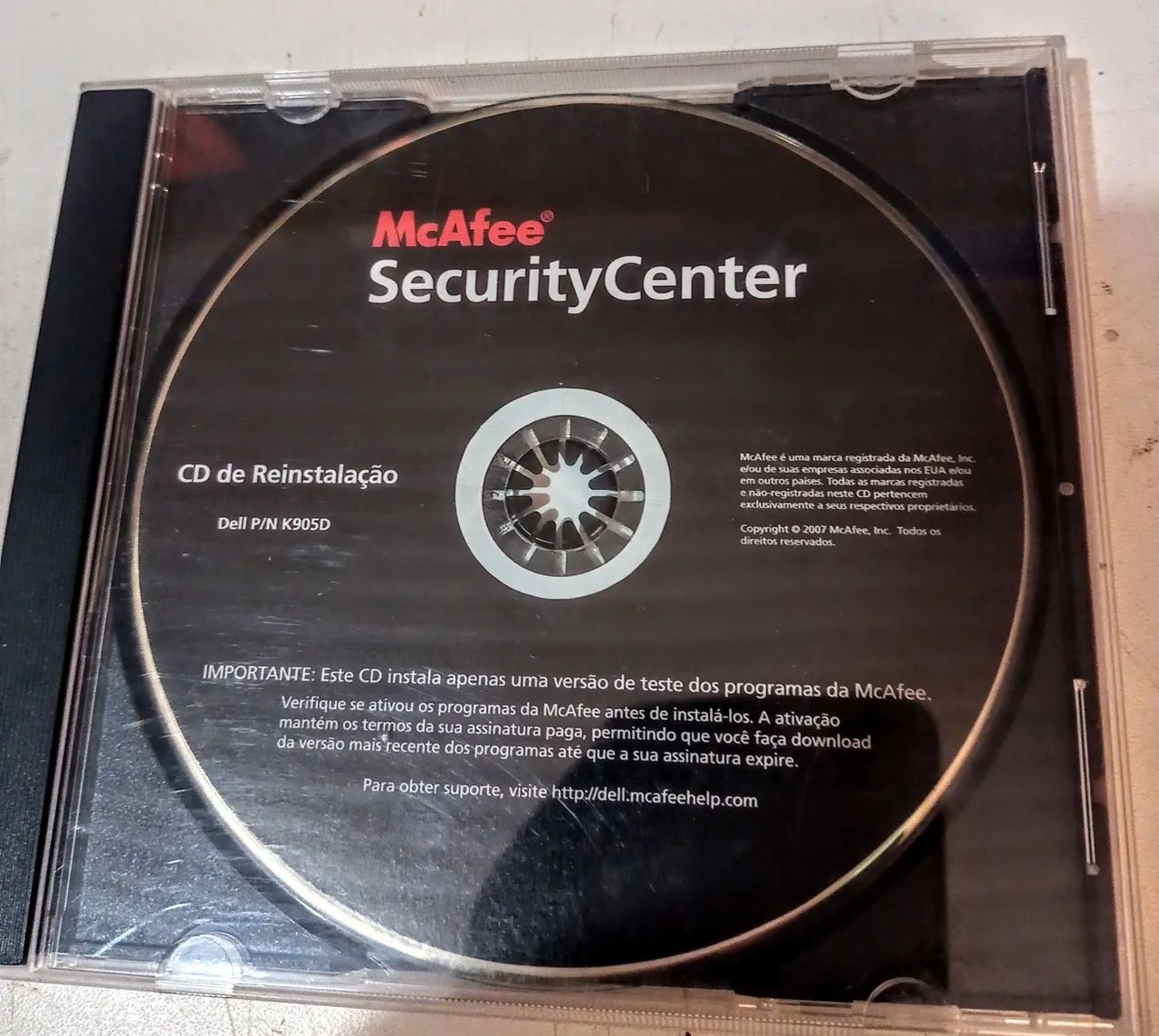 Cd McAfee. Relíquia. Coleçao. - Foto 3