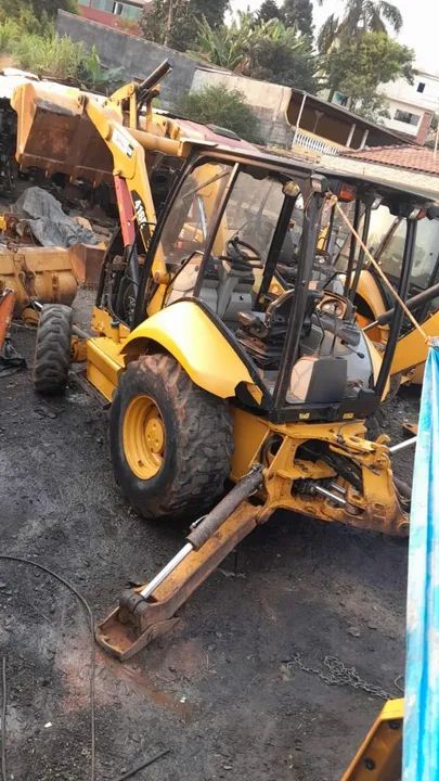 Retro escavadeira caterpillar 416E ano 2013 - Foto 3