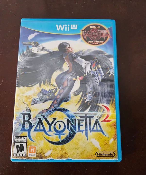 Wiiu game Bayonetta 1 and 2 together read64313238381953120