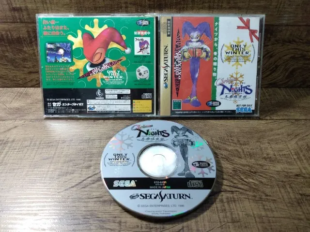 Christmas Nights Sega Saturn Original Faço 99 Via Ms