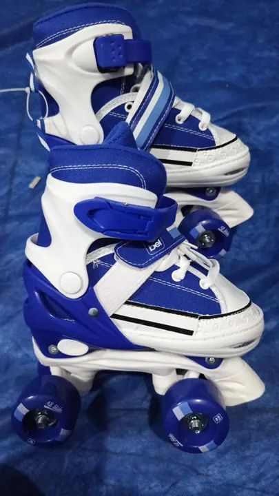 Patins Quad Retrô All Slide Cores Bel Novos (PRONTA ENTREGA) - Foto 6