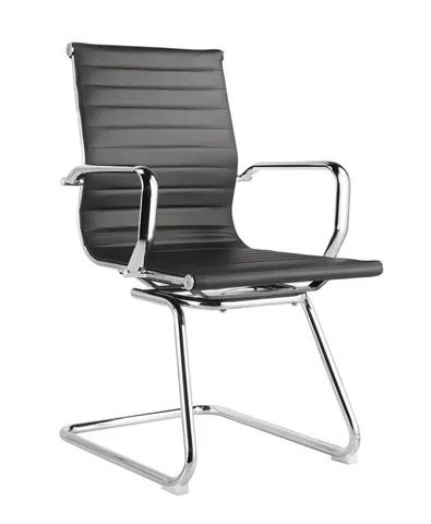 Cadeira de Escritório Fixa Interlocutor Esteira Baixa - Foto 2