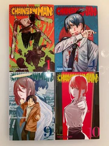 Chainsaw Man em inglês - Volumes 1 / 4 / 9 / 10 - Viz Media - Valor por unidade