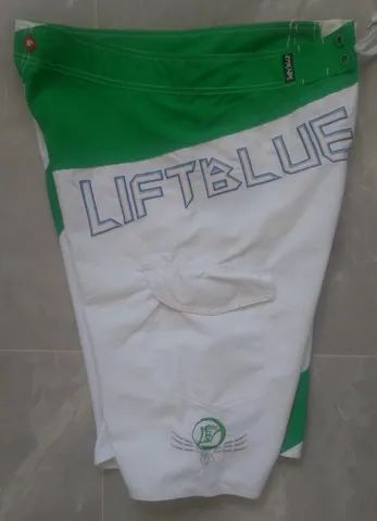 Bermuda Verde e Branca 46 LiftBlue  - Foto 4