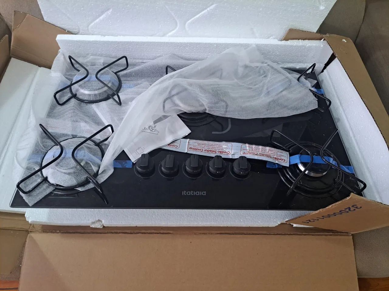 Fogão cooktop Novo nunca usado com nota fiscal Itatiaia bocos elétrico