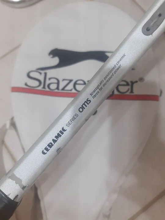Raquete de tênis Slazenger - Usada - Foto 3