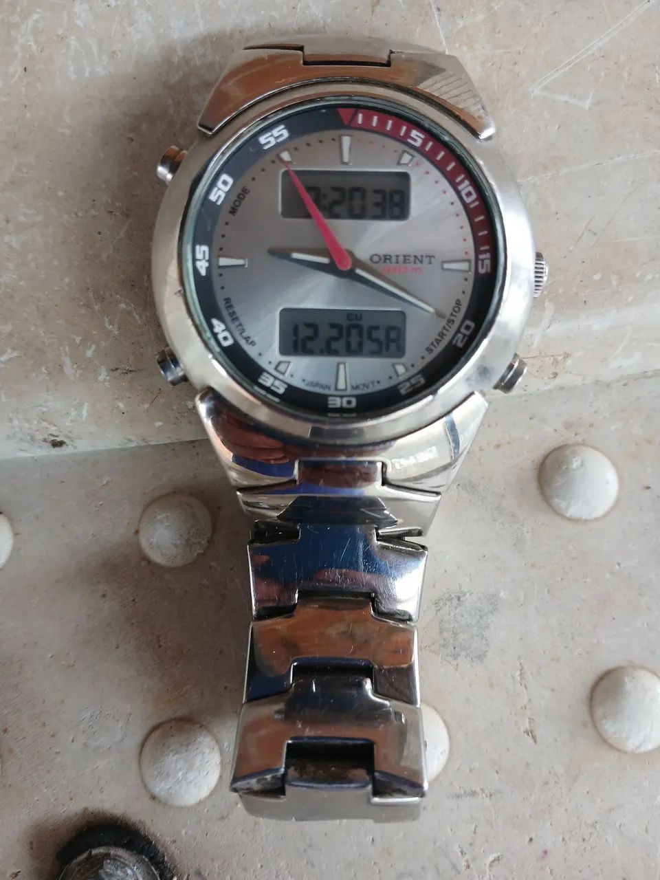 Relogio orient digital analogico