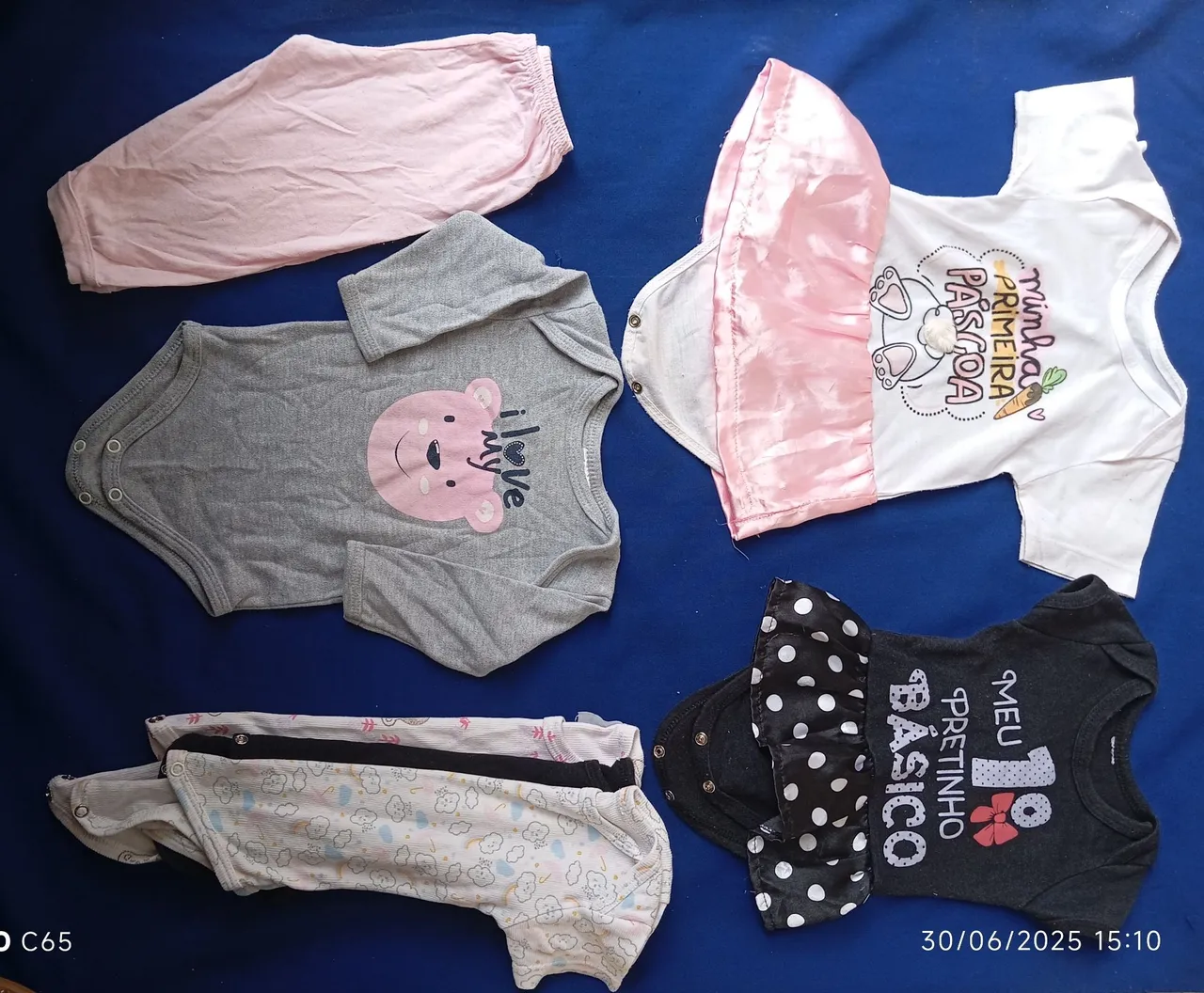Kit Roupinhas de Bebê Sortidas