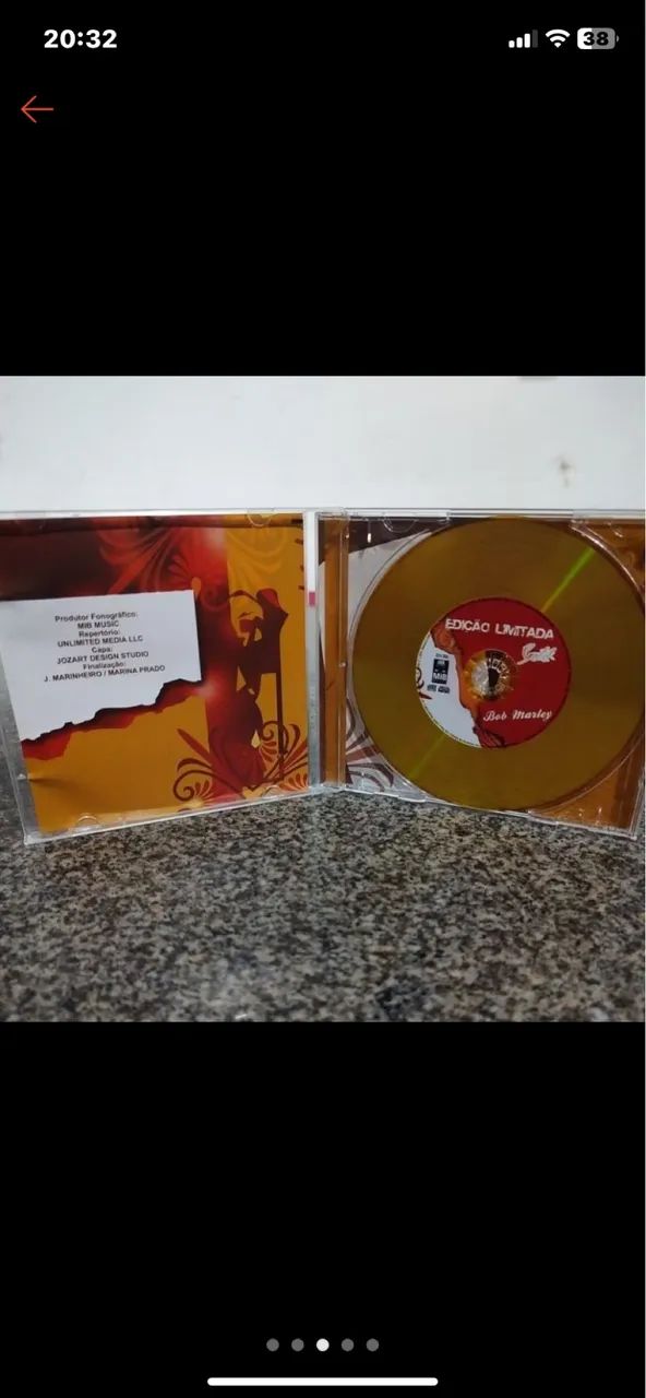 CD GOLD EDIÇÃO LIMITADA - BOB MARLEY - Foto 4