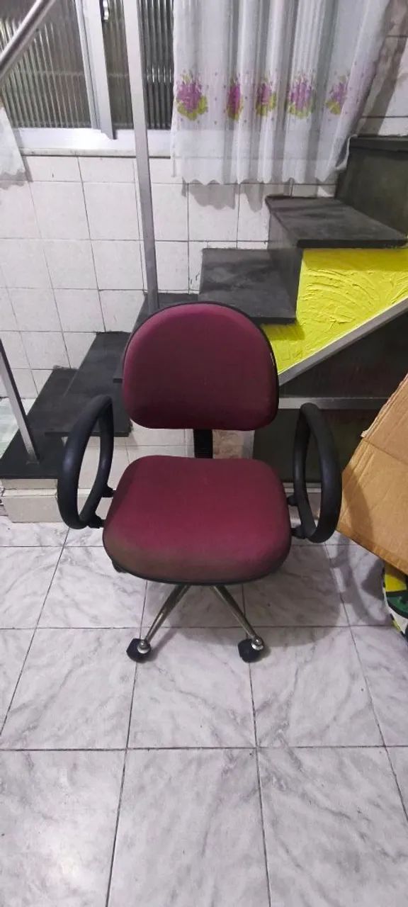 Cadeiras Secretaria Giratória com Rodízios  - Foto 2