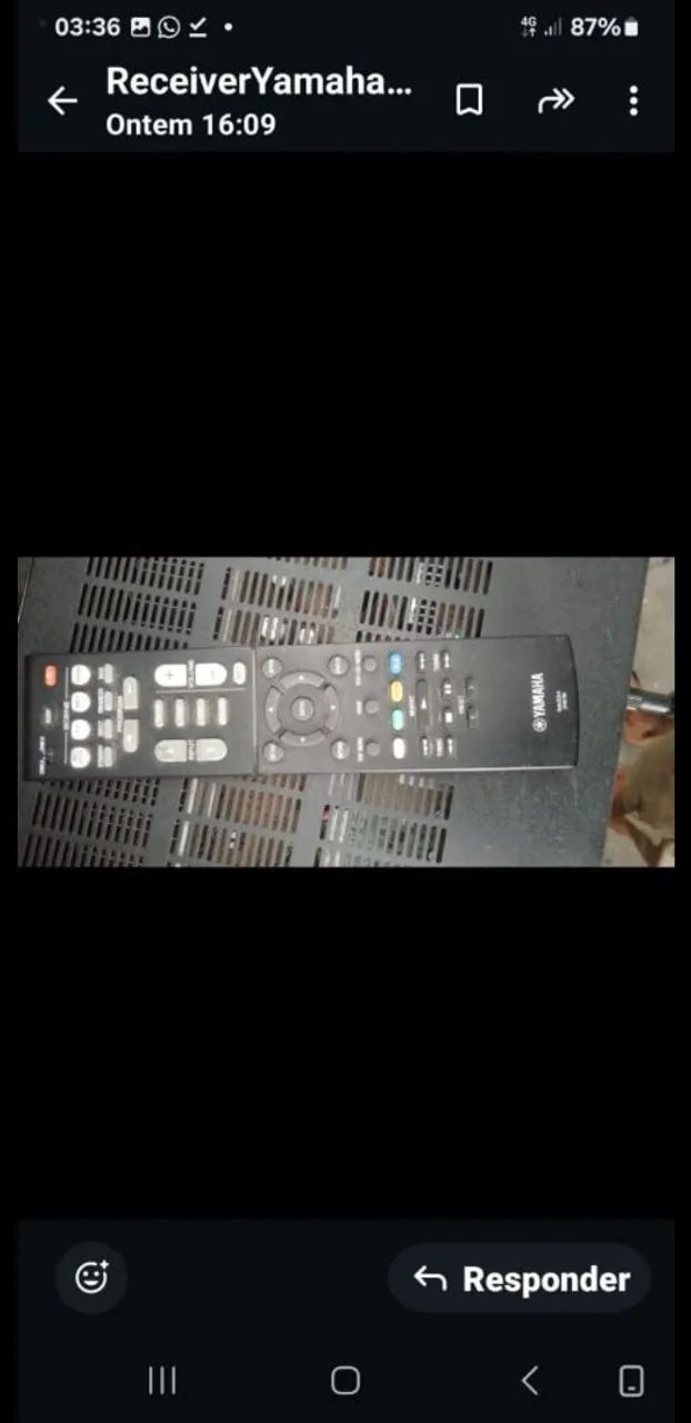 RECEIVER YAMAHA CONTROLE hdmi USB - Foto 3