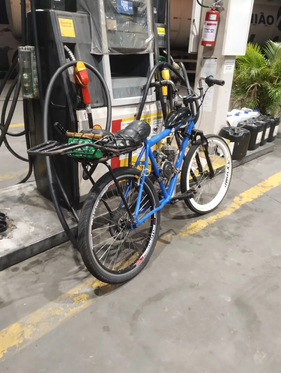 Bicicleta Motorizada 80cc vendo ou troco