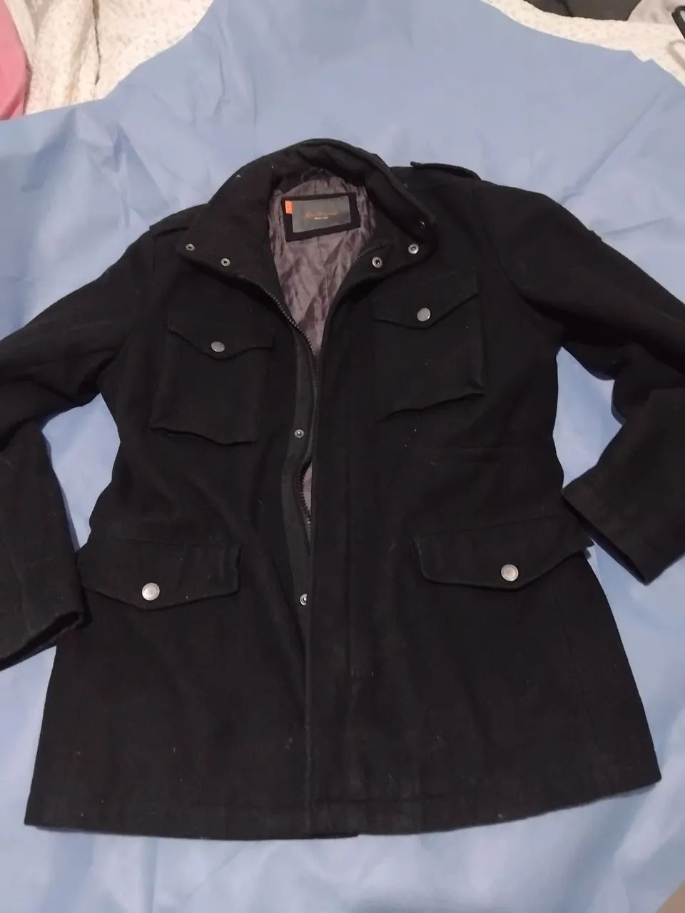 Jaqueta preta elegante