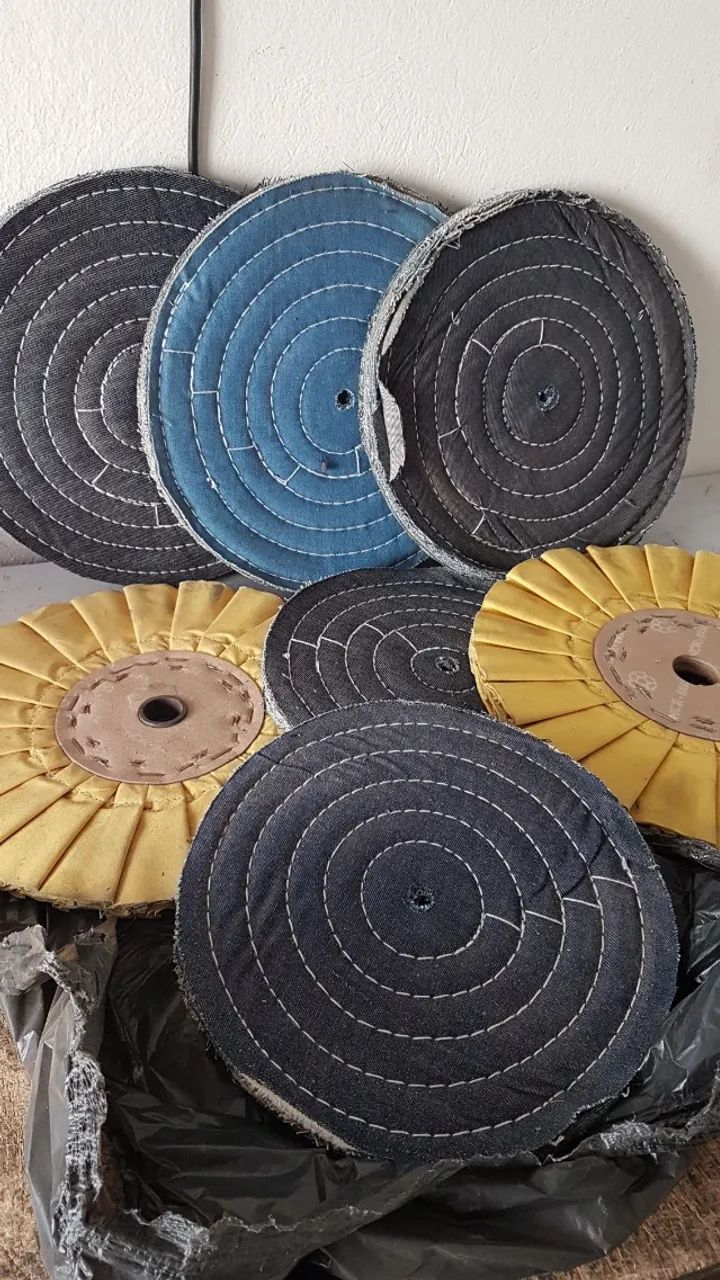 Politriz de Coluna Industrial Trifásica 2CV com Roda de Pano - Foto 4