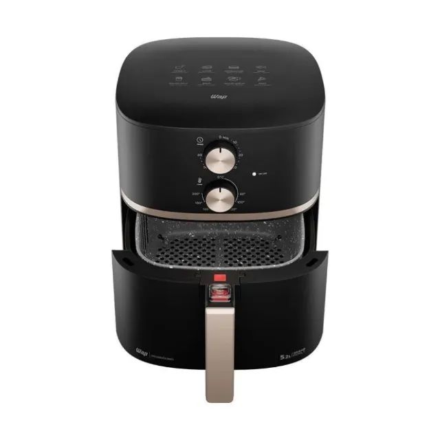 Fritadeira Air Fryer Elétrica Wap 5,2 Litros Grand Family - NOVA