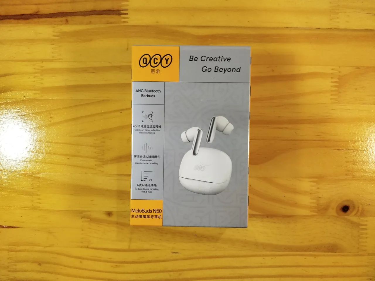 Fone de ouvido EarBuds QCY Melobuds N50 ANC - Lacrado!