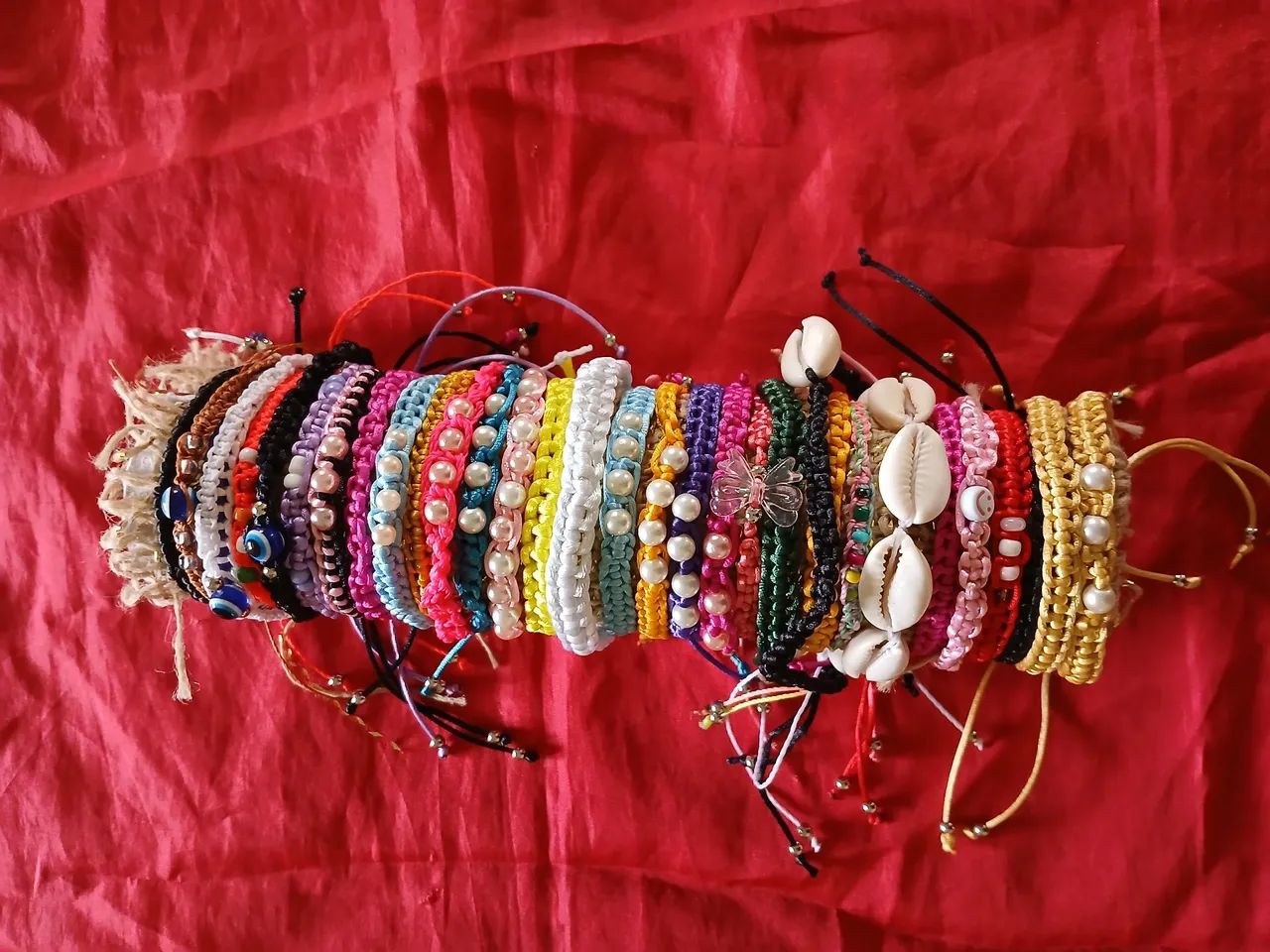 Pulseiras de macramê - Foto 5