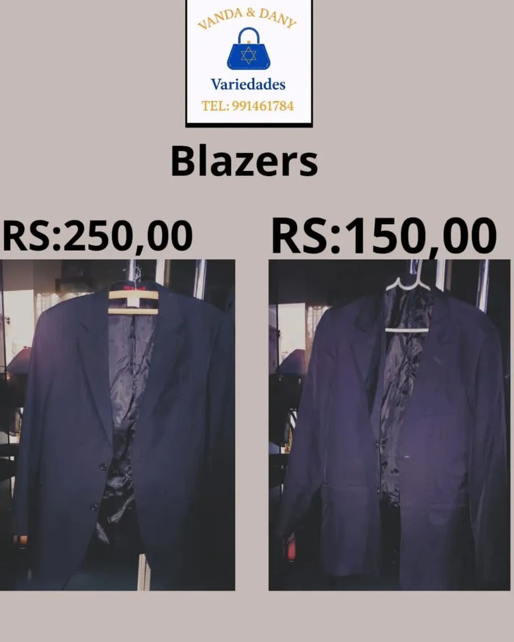 Blazers Elegantes - Diversas Cores