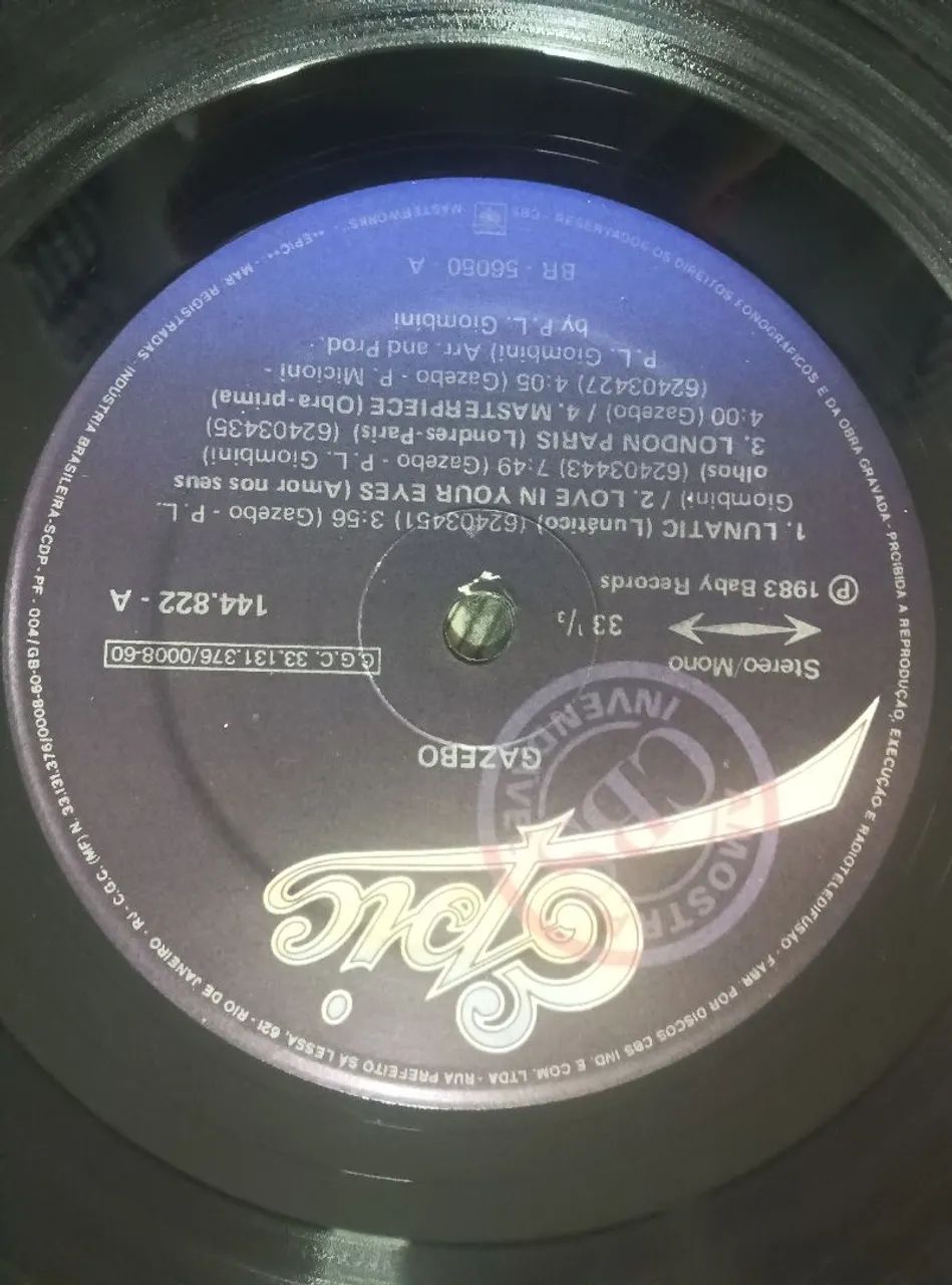 Gazebo I Like Chopin LP vinil disco - Foto 5
