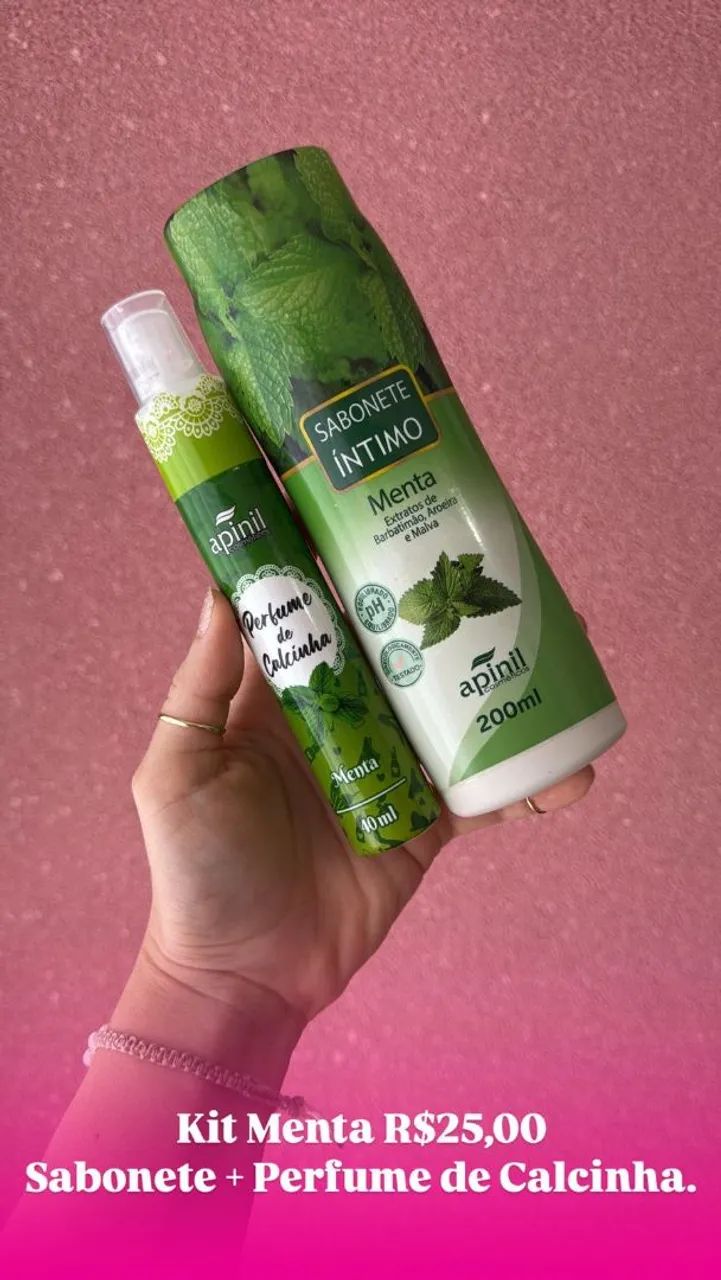 Kit Morango Sabonete Ínt  e Perfume de Calcinha - Foto 2