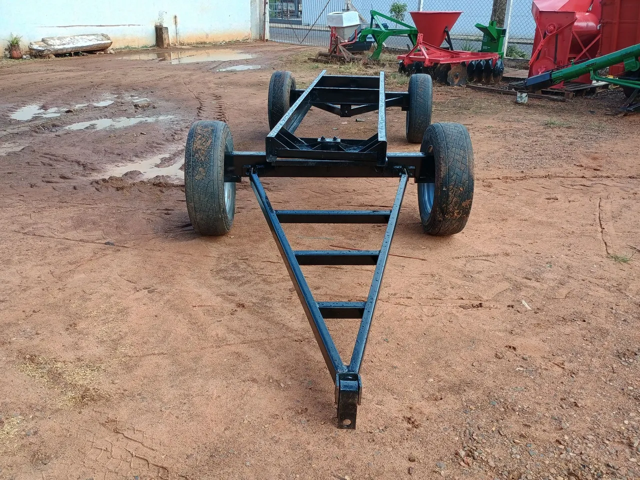 Chassi 4 rodas Acton para 6.000 kgs cubo grosso