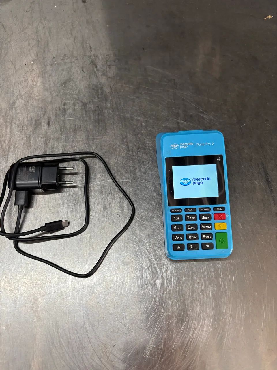 Maquininha de cartão mercado pago ( reiniciada de fábrica ) R$ 80,00 - Valinhos