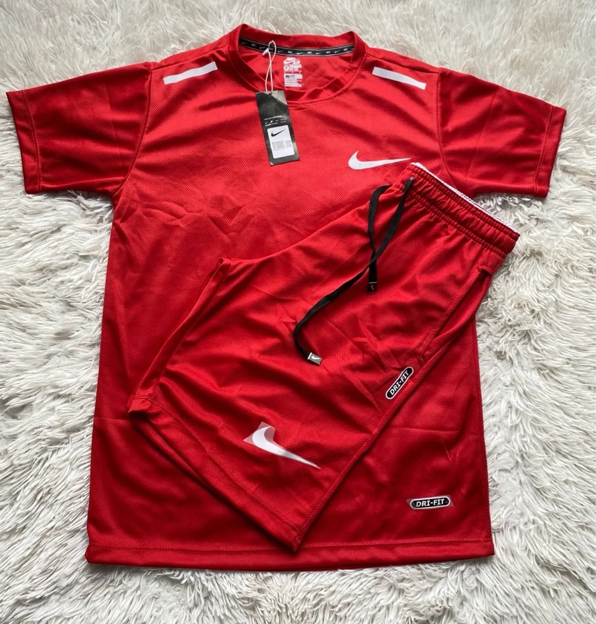 Conjunto Drifit M Vermelho 