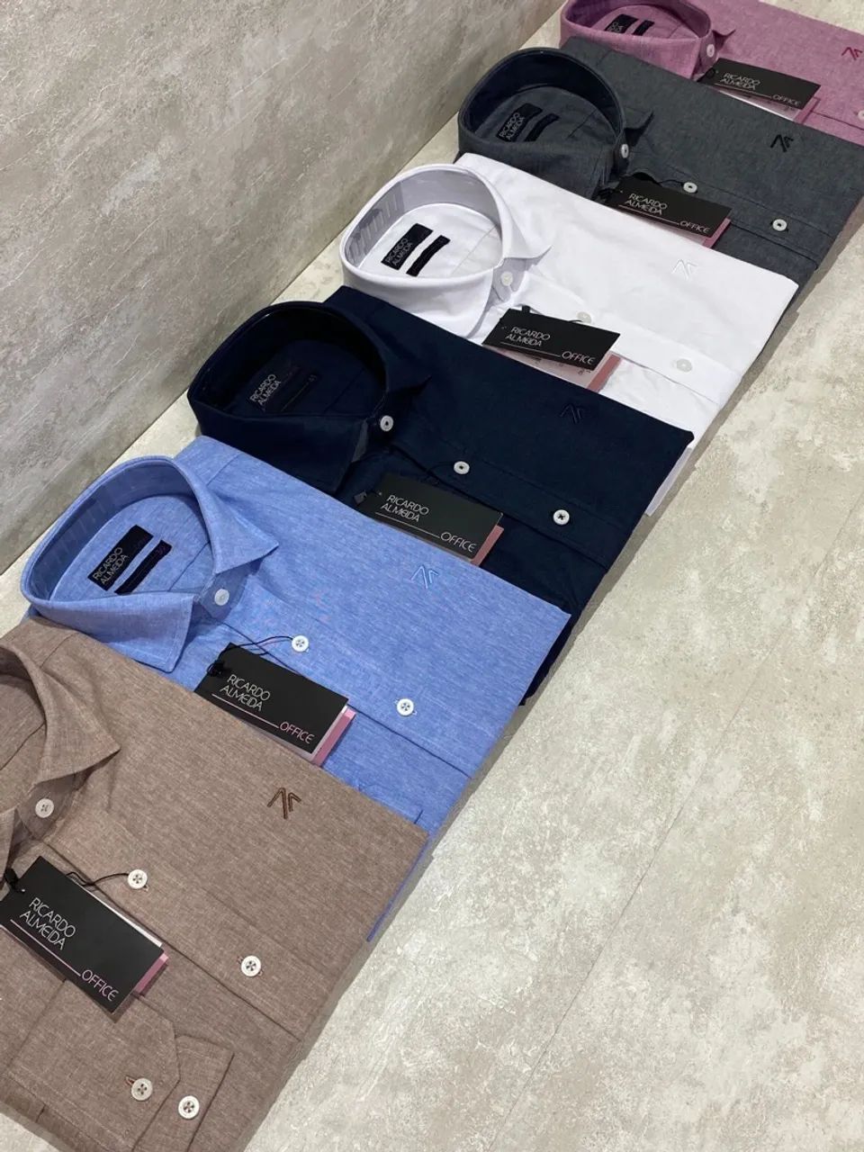 Camisa Social Ricardo Almeida Mangas Longas - Foto 4