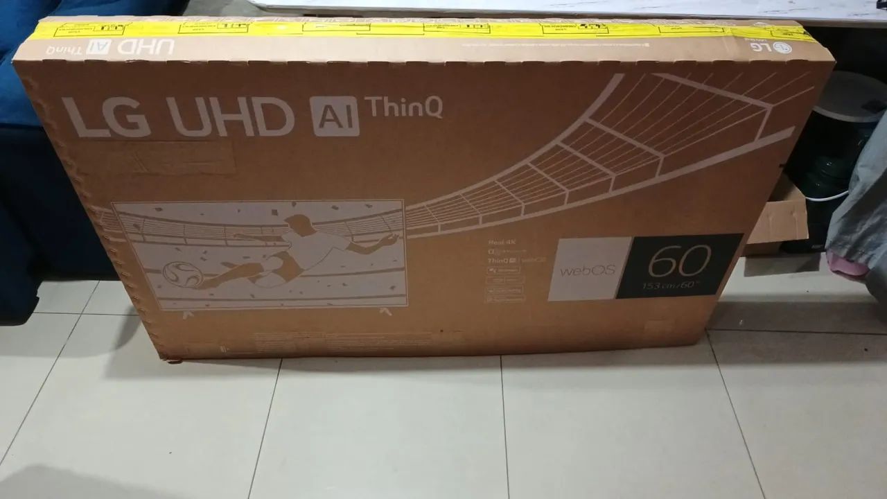 Tv smart 60 polegadas LG 4K64595431964803120