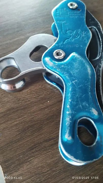 Double stop ,descensor 