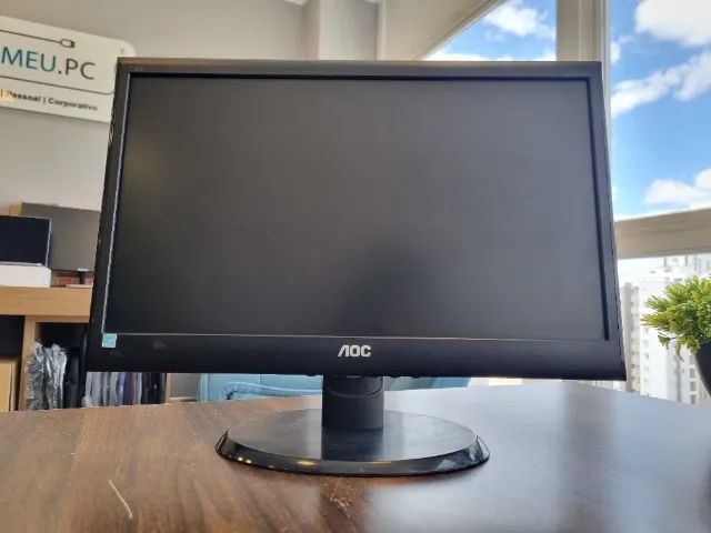 Monitor AOC 18,5" WIDESCREEN | LED | 60 Hz | Modelo: E950SWN - Foto 3