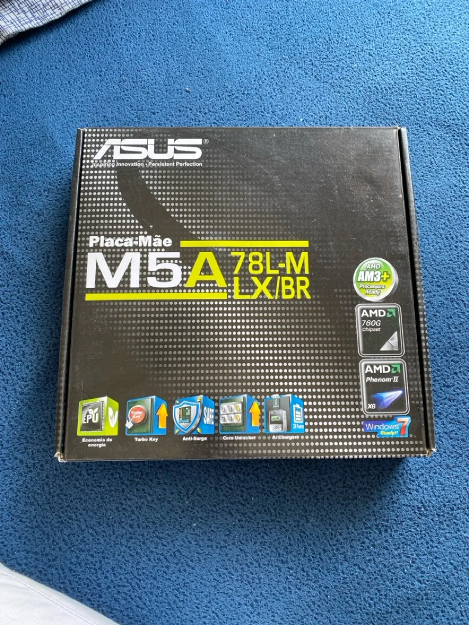 Placa mãe M5A78L-M LX/BR - AMD FX