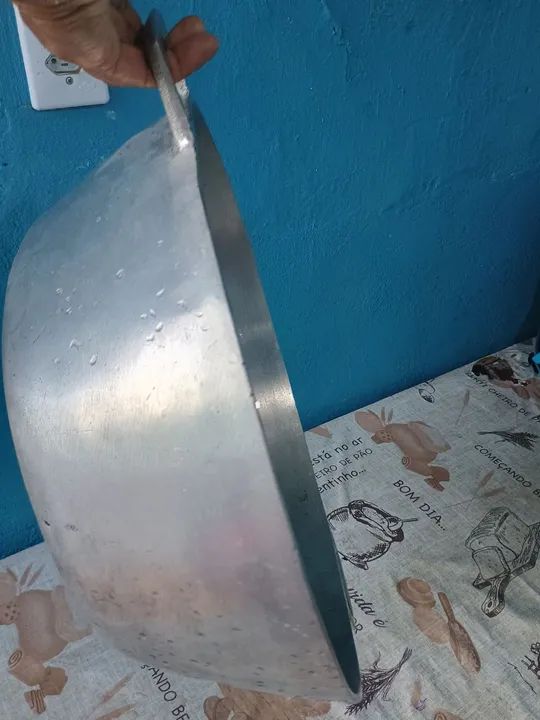 Tacho de alumínio grande - Foto 2