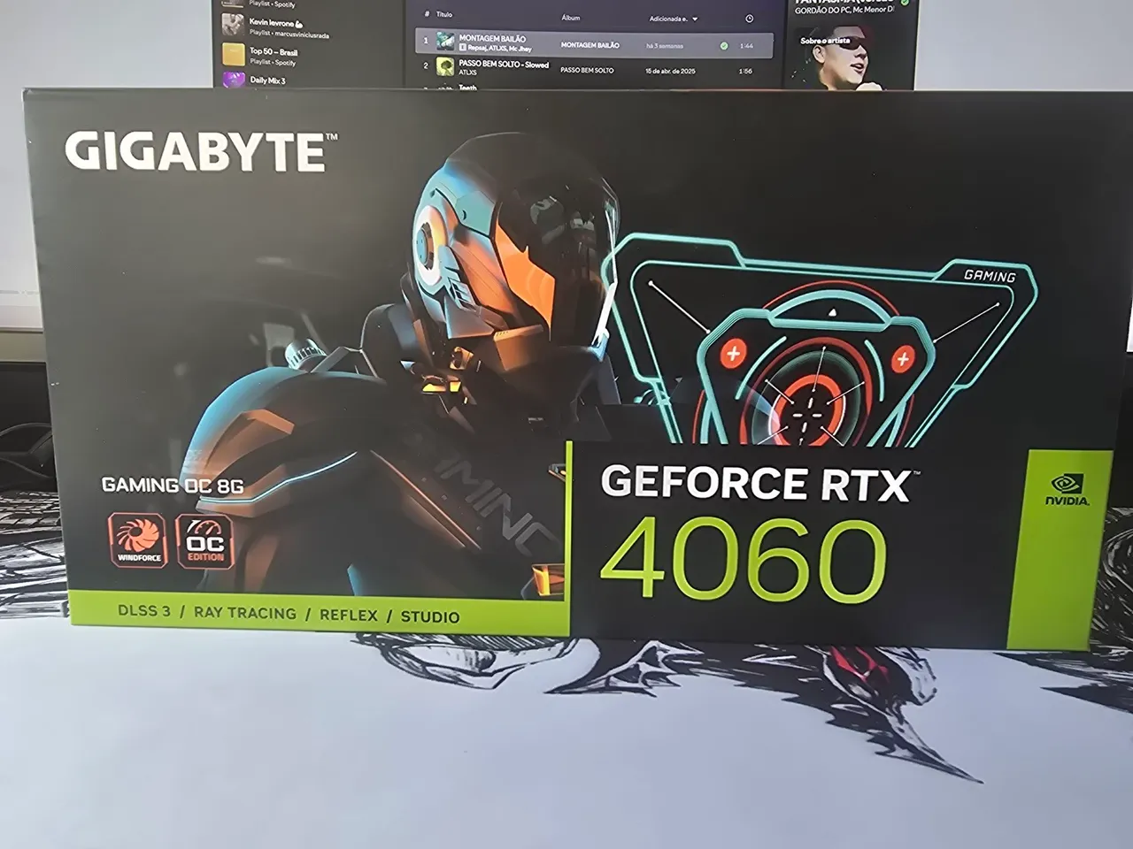 Placa de Vídeo Gigabyte GeForce RTX 4060 Gaming OC