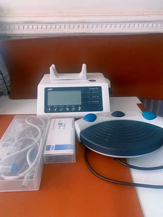 Motor Implante Nsk Surgic Pro Completo C/ Contra Ângulo + Mochila Implantec - Foto 2