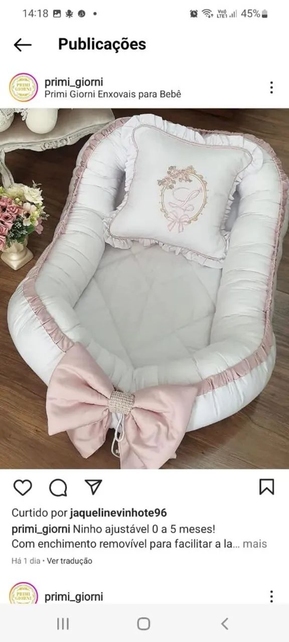 Ninho redutor de berço