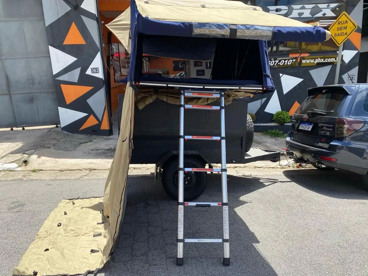 Carreta de Camping COMPACTA E PRÁTICA !!! - Foto 3