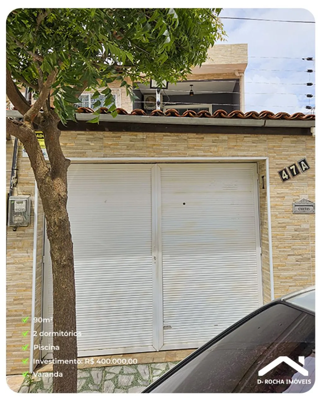 Casa duplex a venda no Itapery